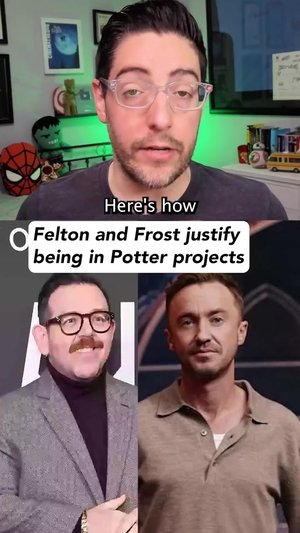 Here’s how Nick Frost and Tom Felton are justifying being in Harry Potter projects — despite JK Rowl...
