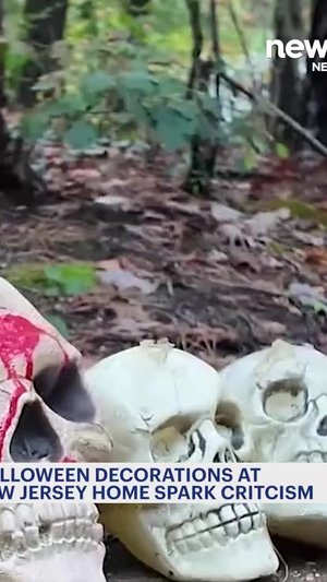 TRICK OR FREEDOM OF SPEECH: A house in Jackson has anything but your average Halloween display, and ...