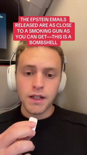 The Epstein emails released today are as close to a smoking gun as you can get—this is a bombshell.