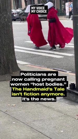 The Handmaids Tail becomes real life