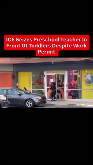ICE agents chased down and detained a teacher at a preschool in Chicago early yesterday morning. The...