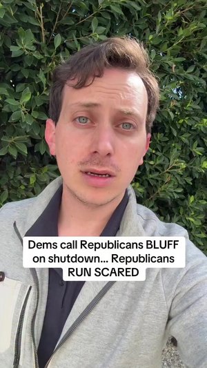 Senate Democrats just called the Republicans’ bluff on the shutdown. Now, the Republicans are runnin...