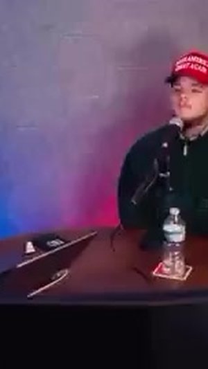 A Trump supporter in this video launches into the most long-winded, incoherent rationalization of no...